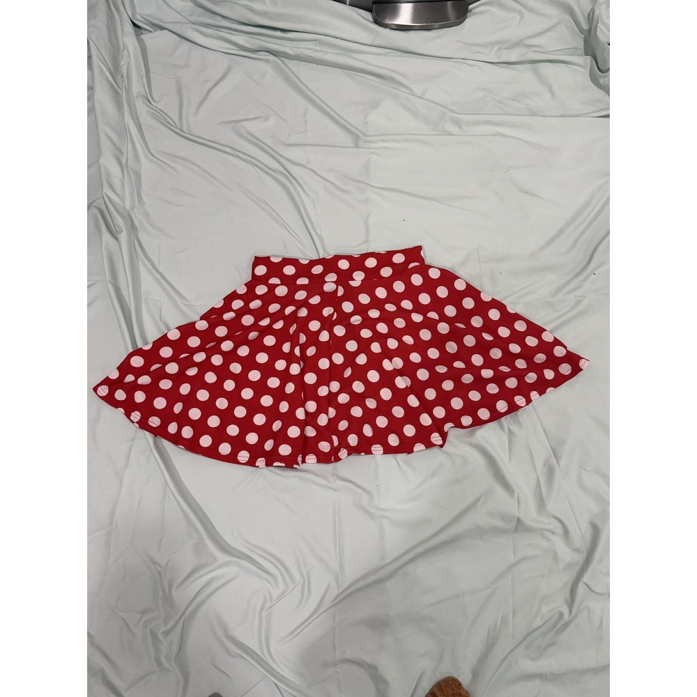 Urban Coco Red Polka Dot Skort High Waisted Mini Skirt S NEW - Picture 2 of 7